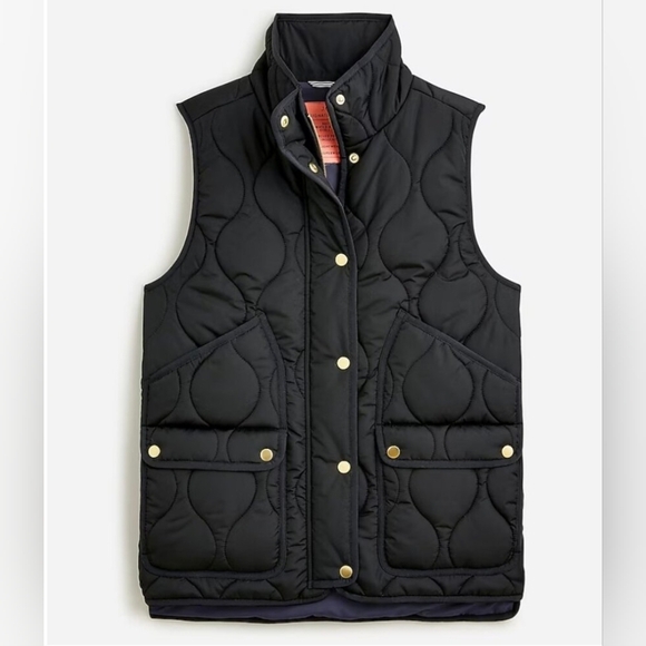J. Crew Jackets & Blazers - J. Crew Quilted vest with PrimaLoft®, Black, Size 2x (JC65)